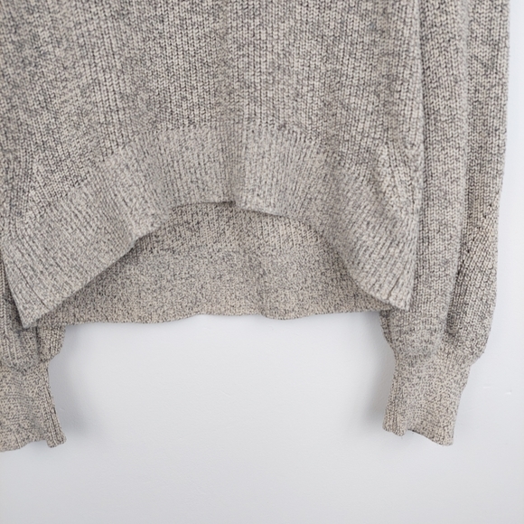 Me + Em Beige Knitted Jumper Womens Size M Approx 10-12 Balloon Sleeve - Picture 3 of 16